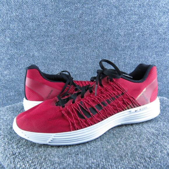 Nike Men's My Stride Racer Sneaker Red Fabric Size 11.5M Used‎ 2025 - Picture 1 of 7
